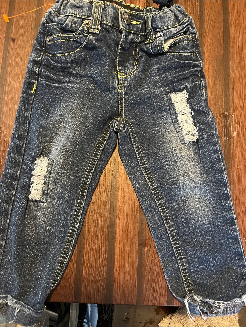 Freestyle Revolution Distressed Dark Blue Kids Jeans
